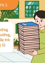 Thực hành những việc làm nuôi dưỡng, giữ gìn tình thầy trò - Tình huống 1 - Hoạt động trải nghiệm 5  -  Hoc10
